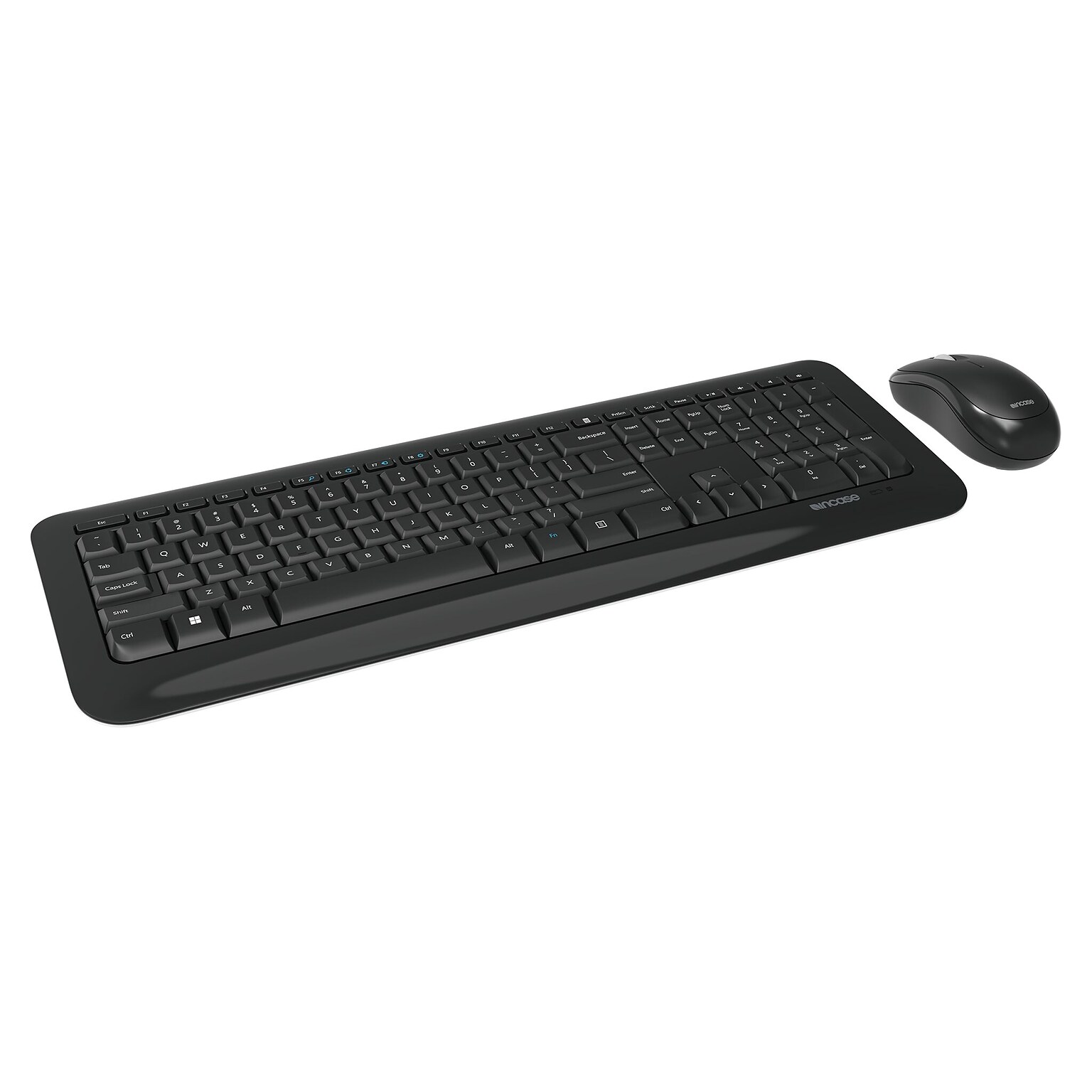 Incase Wireless Desktop 850 Designed by Microsoft Keyboard and Optical Mouse Combo, Black (PY9-00001)