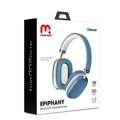 MyBat Pro Epiphany Wireless Bluetooth Stereo Gaming Headset, Blue (BTB009001)