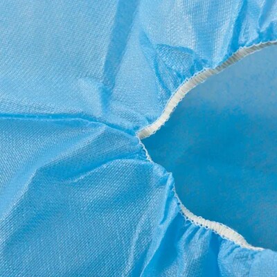 Global Industrial™ Skid Resistant Disposable Shoe Covers, Size 12-15, Blue, 150 Pairs/Case (708198BBL)