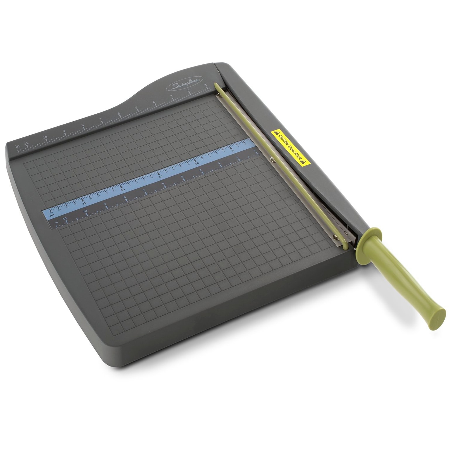 Swingline ClassicCut 12 Guillotine Paper Cutter, Gray/Lime Green (9312)