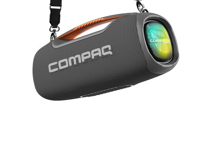 Compaq 100W Bluetooth Speaker with Microphone, Grey (CMQ100W)