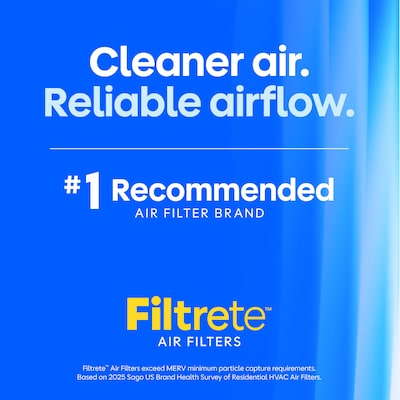 Filtrete Premium Allergen, Bacteria & Virus Air Filter, 18" x 24" x 1", 4/Carton (1900 MPR)