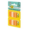 Post-it Flags, 1 Wide, Orange, 100 Flags/Pack (680-0E2)