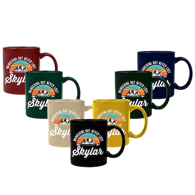 POD COLOR CERAMIC MUG FC 11OZ