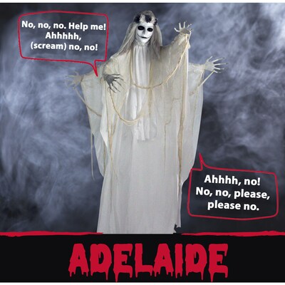 Haunted Hill Farm Life-Size Animatronic Ghost Bride (HHBRIDE-2FLSA)