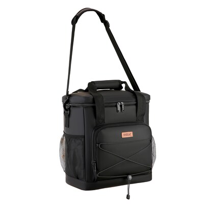 Dukap Dash Polyester Lunch Bag, Black (CDKDAS16BLK)
