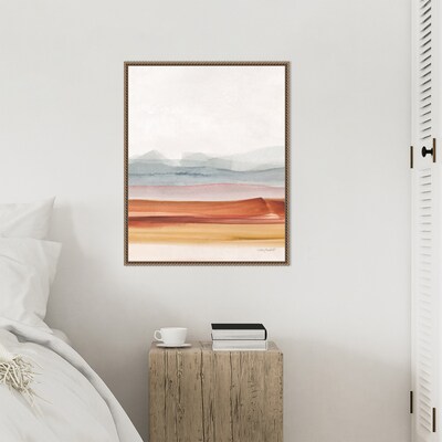 Amanti Art Sierra Hills 02 by Lisa Audit Framed Canvas Wall Art Print, 23 x 28 (A42678302691)