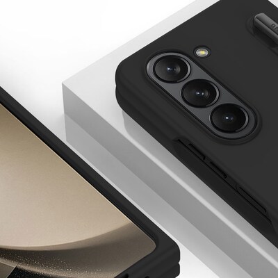 SaharaCase Venture Phone Case for Samsung Galaxy Z Fold6, Shock Absorbing, Scorpion Black (CP00596)