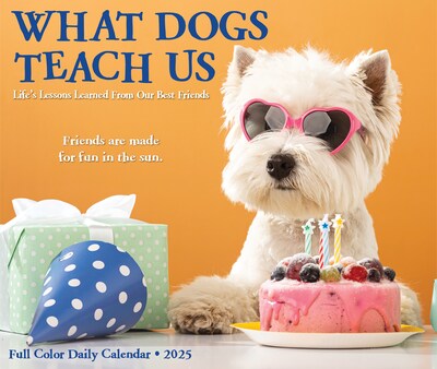 2025 Willow Creek What Dogs Teach Us 6" x 5.5" Day-to-Day Calendar (41116)