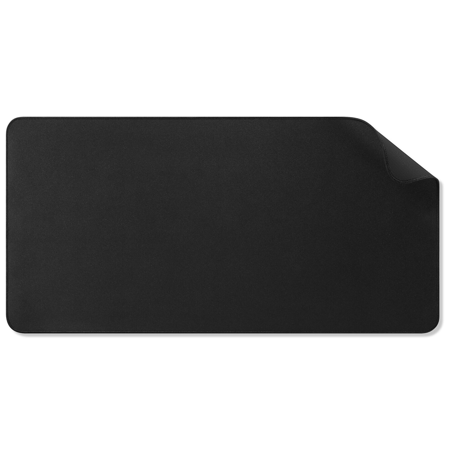 Staples TECH Anti-Slip Fabric Desk Pad, 31.5 x 15.7, Black (ST62543)
