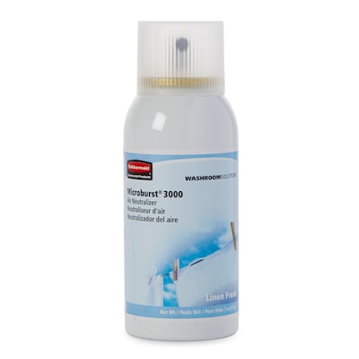 Technical Concepts Aerosol Microburst 3000 Air Neutralizer Refill, Linen Fresh, 2 oz., 12/Carton (FG