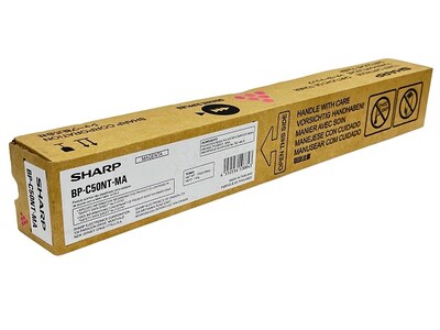 Sharp BP-C50NT-MA Magenta Toner Cartridge, Prints Up to 8,000 Pages