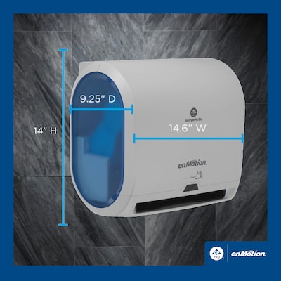 enmotion enMotion Hardwound Paper Towel Dispenser, Gray (59487A)