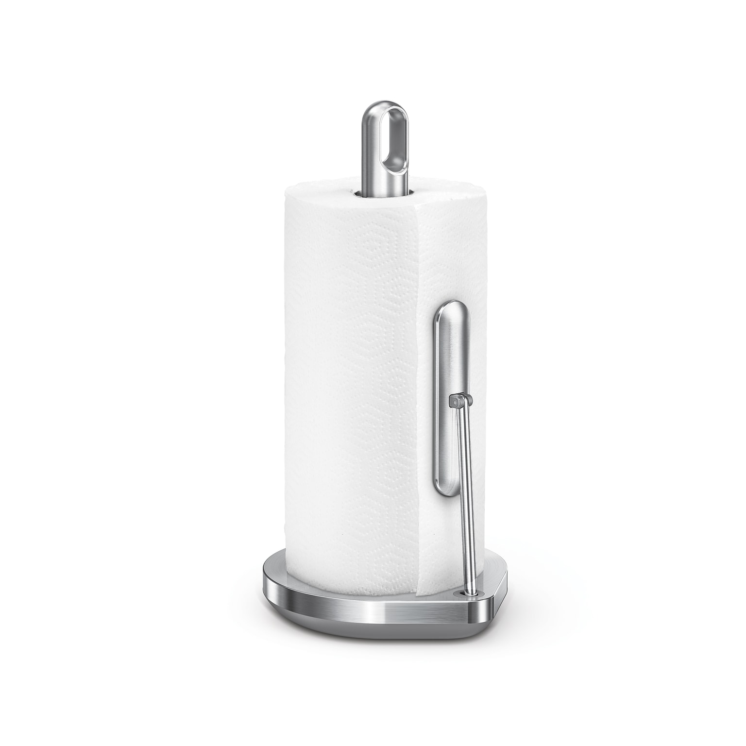 simplehuman Tension Arm Paper Towel Holder, Brushed Stainless Steel (KT1203)