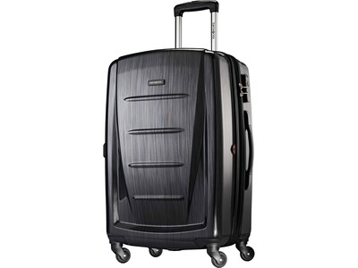 Samsonite Winfield 2 Fashion Polycarbonate 4-Wheel Spinner Luggage, Brushed Anthracite (56846-2849)
