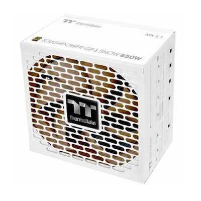 Thermaltake Toughpower GF3 850W ATX 80 PLUS Gold ATX Power Supply, White (PS-TPD-0850FNFAGU-S)