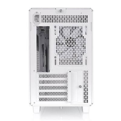 Thermaltake TR200 Micro-ATX Micro Chassis Computer Case, Snow (CA-11L-00S6NN-01)