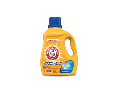 Arm & Hammer™ Dual HE Liquid Laundry Detergent, Clean-Burst, 105 oz., 4/Carton (CDC3320050024)