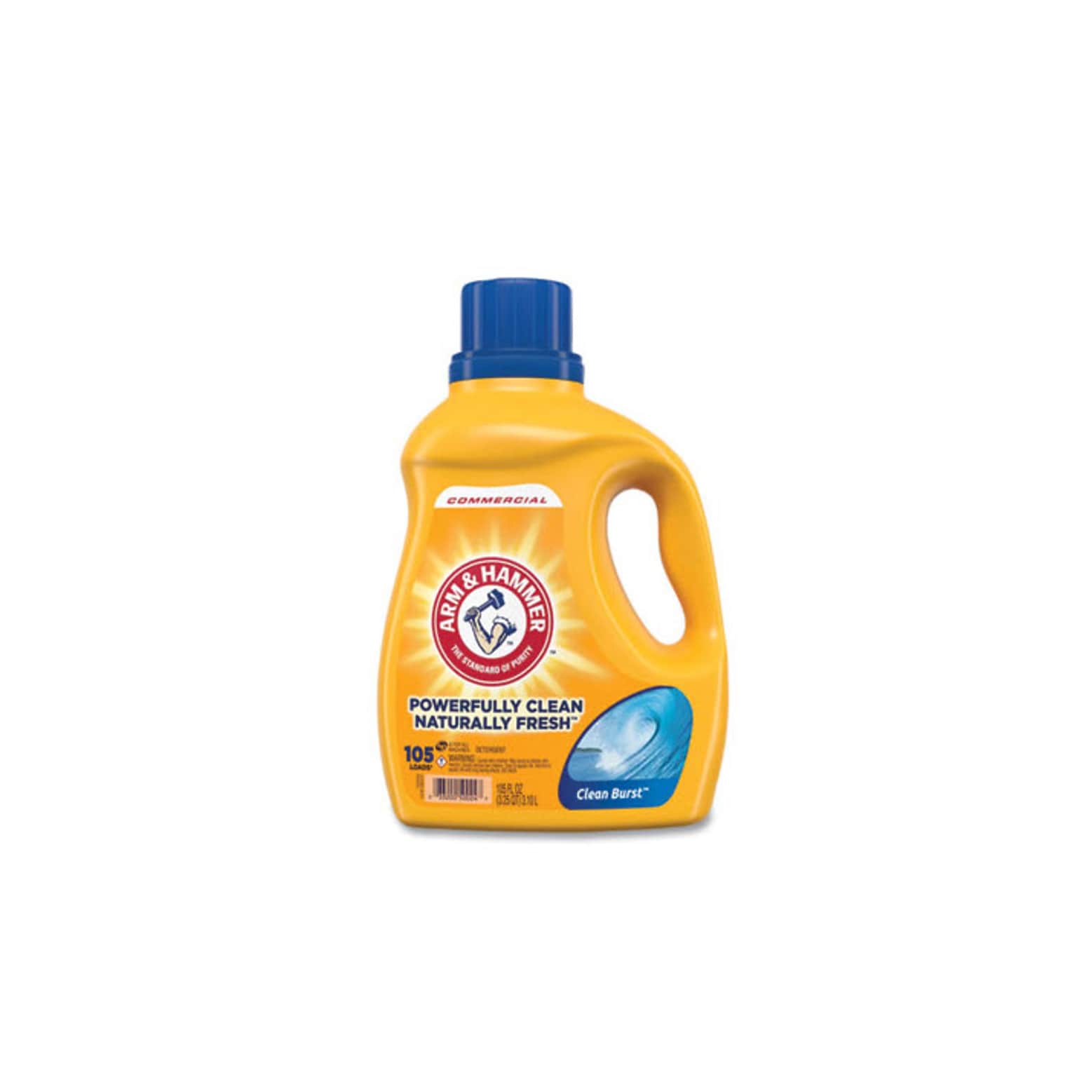 Arm & Hammer Dual HE Liquid Laundry Detergent, Clean-Burst, 105 oz. (CDC3320050024)