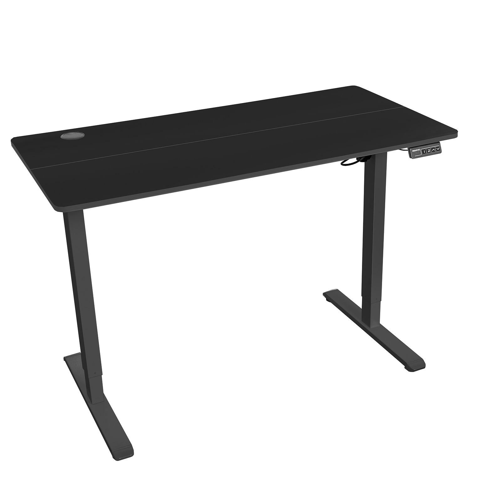 Mount-It! 40W Electric Rectangular Adjustable Standing Desk, Black (MI-8035)