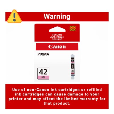 Canon 42 Photo Magenta Standard Yield Ink Cartridge (6389B002)