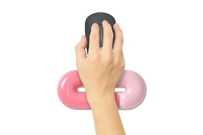 Kensington Duo Gel Non-Skid Gaming Wrist Rests, Pink (K62828WW)