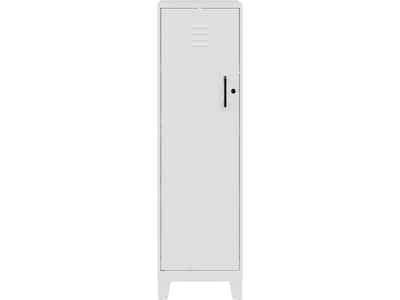 Space Solutions 49.38" Pearl White Storage Locker (25226)