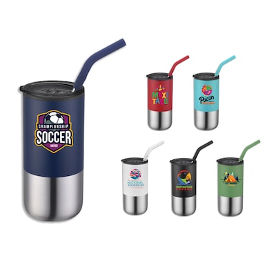 Custom Sipster Stainless Steel Tumbler 16 oz