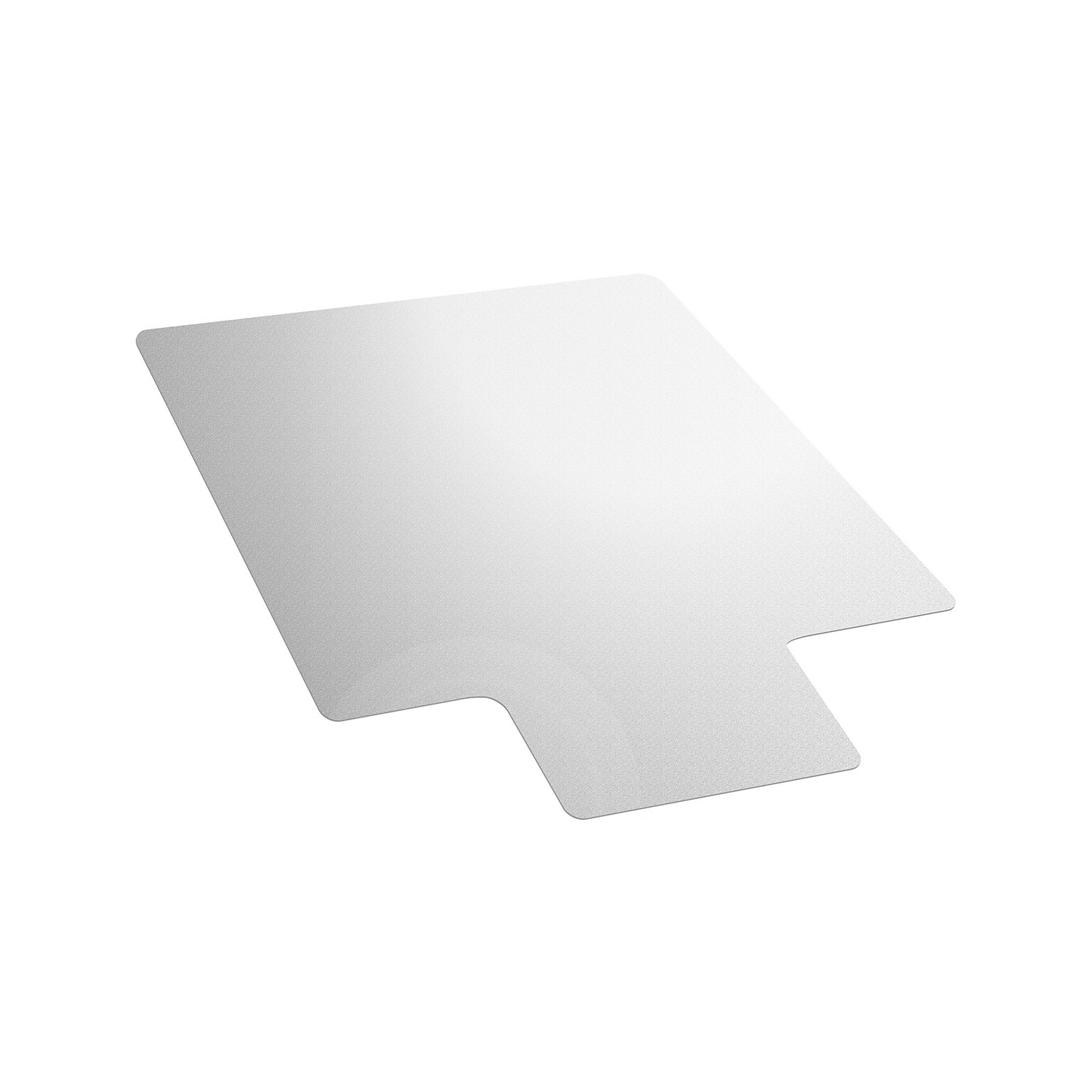 Floortex Cleartex Evolutionmat Enhanced Polymer Lipped Chair Mat for Hard Floors - 48 x 51, Clear (FRECO124851LP)