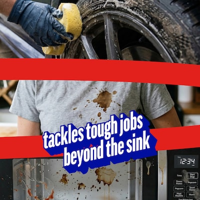 Ajax Triple Action Liquid Dish Soap Refill, Fruity Orange Scent, 28 oz. (144678)