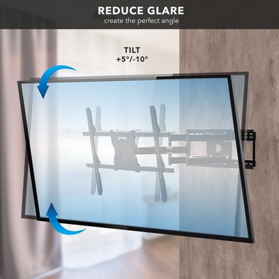 Mount-It! Heavy Duty Full-Motion TV Mount, 275 lbs. Max. (MI-394)