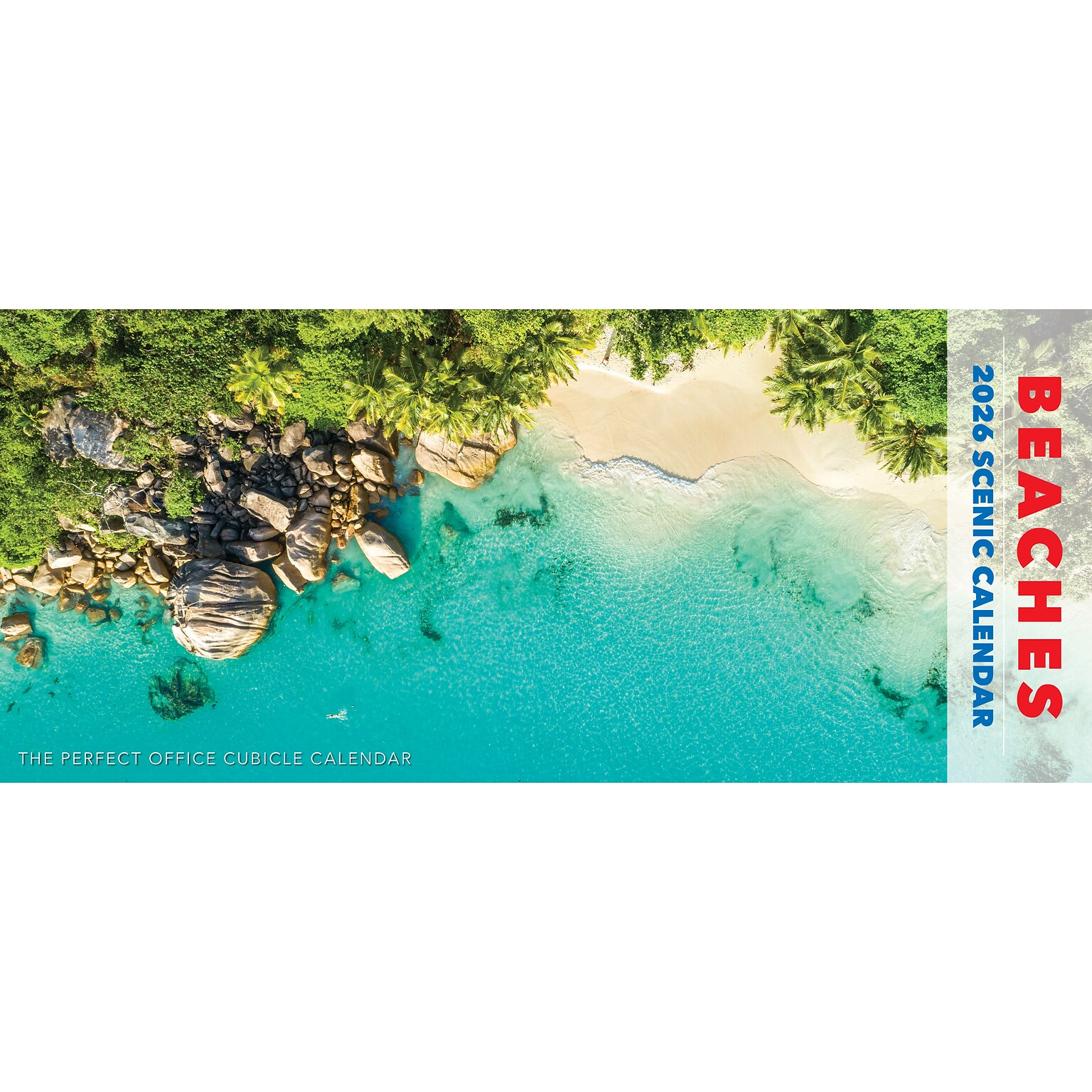 2026 Willow Creek Beaches 6.5 x 15 Monthly Wall Calendar (54710)