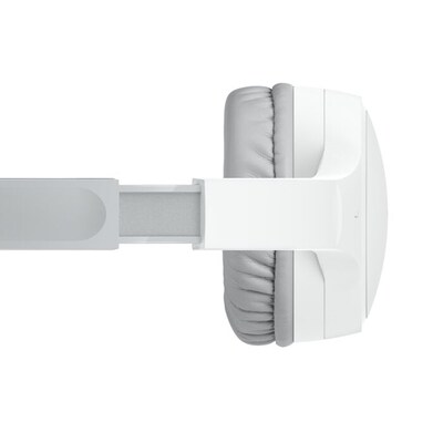 Belkin SoundForm Mini Wireless Noise Canceling On-Ear Headphones, Bluetooth, White (AUD001BTWHV3)