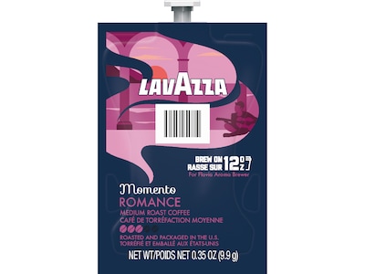 Lavazza Momento Romance Coffee Flavia Freshpacks, Medium Roast, 38/Carton (48792)