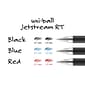 uni Jetstream RT Retractable Ballpoint Pen, Medium Point, 1.0mm, Red Ink, Dozen (73834)