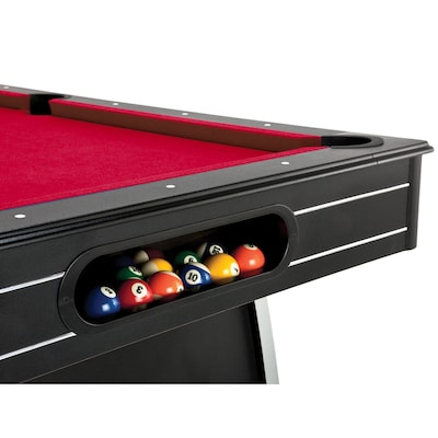 Fat Cat Tucson 7' Pool Table with Ball Return, Red (64-0152)