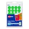 Avery Laser Color Coding Labels, 3/4 Dia., Neon Green, 1008 Labels Per Pack (5468)