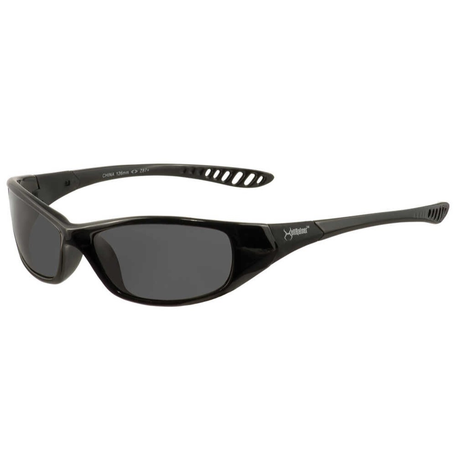 KleenGuard Hellraiser Safety Glasses, Wraparound, Smoke Lens (25714)
