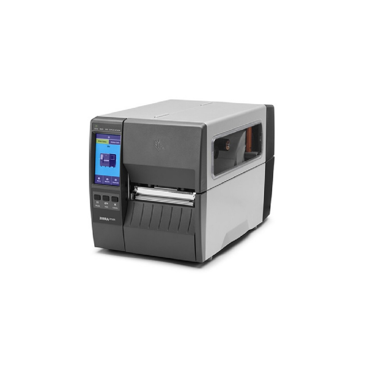 Zebra Industrial Thermal Barcode Printer, Black/Gray (ZT23142-D01A00FZ)??