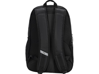 Puma Logo Laptop Backpack, Medium, Black (PV1673-001)
