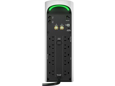 APC Back-UPS Pro Gaming 1500VA UPS, 10 Outlets, Arctic (BGM1500)