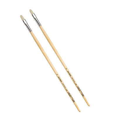 da Vinci TOP-ACRYL Oil and Acrylic Synthetic Bristle, Filbert Brush, 2/Bundle (DVXVA74826-2)