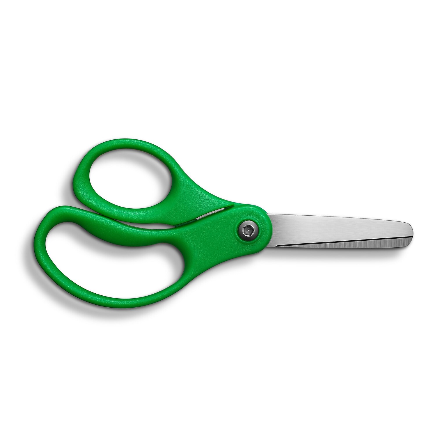 Staples 5 Kids Blunt Tip Stainless Steel Scissors, Straight Handle, Right & Left Handed (TR55052)