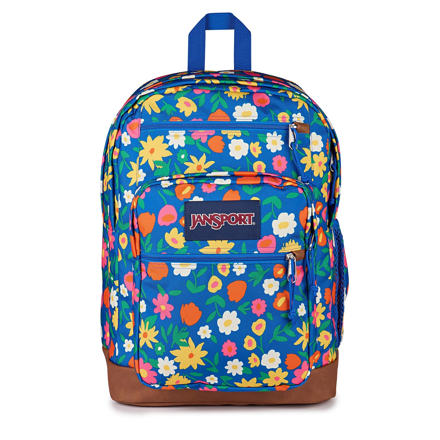 JanSport Cool Student Flower Market Laptop Backpack, Large, Multicolored (JS0A2SDDDKO)