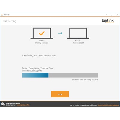 Laplink PCmover Ultimate for 1 Use, Windows (PAFGPCMP0B000PDRCPEN)