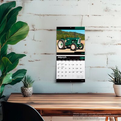 2026 BrownTrout Tractors 7" x 7" Monthly Wall Calendar (9798330705917)