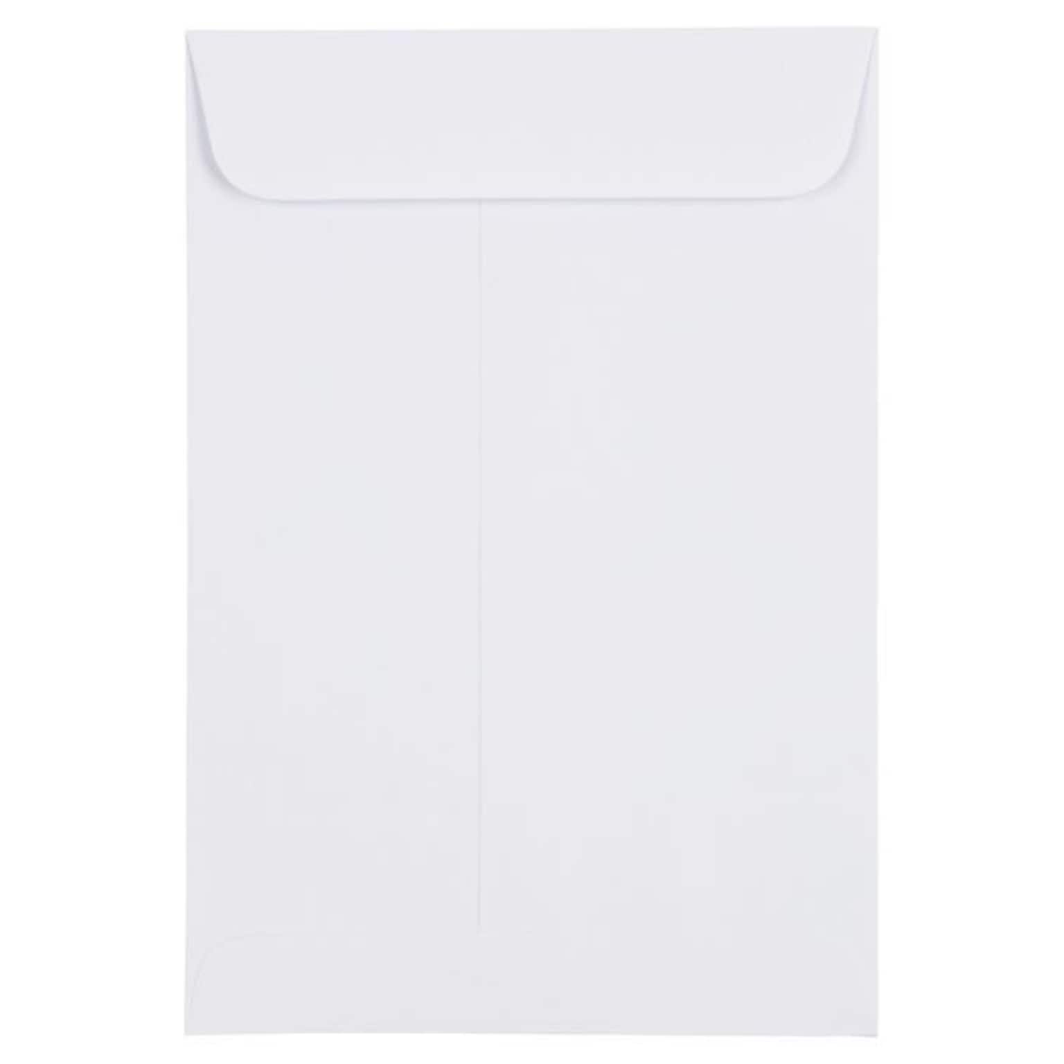 JAM Paper Catalog Envelope 4 5/8 x 6 3/4, White, 50/Pack (1623988I)
