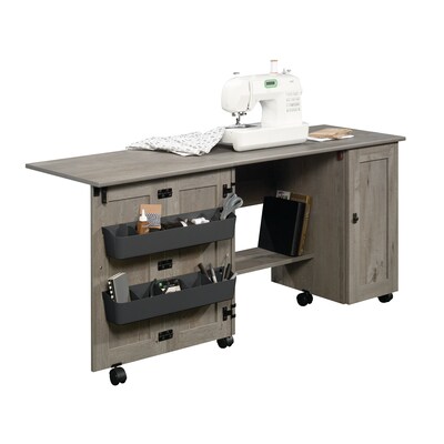 Sauder Select Craft/Sewing Cart, Mystic Oak (426136)