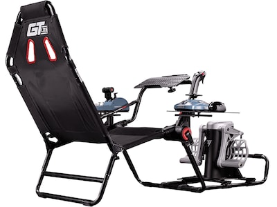Next Level Racing GTLite NLR-S021 Foldable Simulator Cockpit, Black