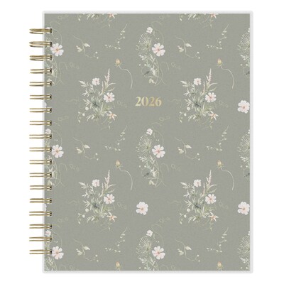 2026 Blue Sky The Everygirl Rue 8 x 10 Calendar Year Daily & Monthly Planner, Plastic Cover, Olive (152789)